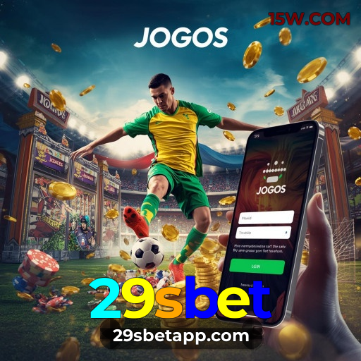 Fluxo de download do app 29sbet — referência visual